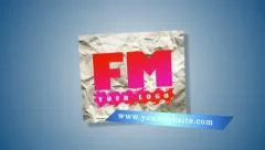 Folding Paper Logo (Intro) Stock After Effects