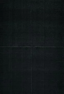 Folding paper marks, laser printer print with black color. Stock Photos