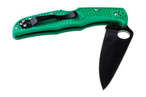 Folding pocket knife Stock Photos