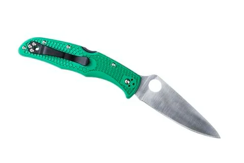 Folding pocket knife Stock Photos