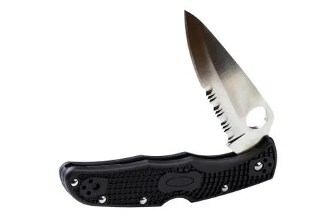 Folding pocket knife Stock Photos