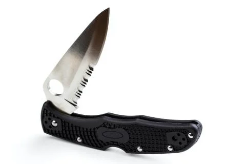 Folding pocket knife Stock Photos