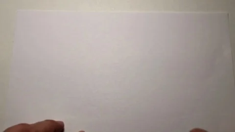 Folding sheet with hands Stock Footage 122097294