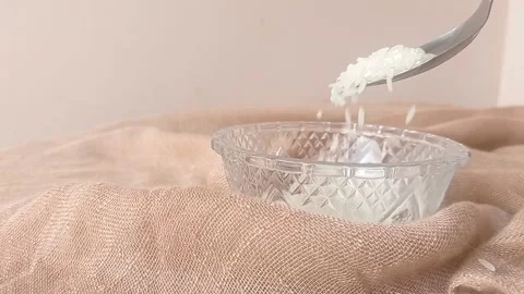 Folding a slice of bread with butter and chocolate sprinkles Stock Footage 146255098