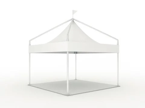Folding tent Stock Illustration