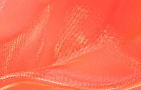 Folds of red silk Stock Photos