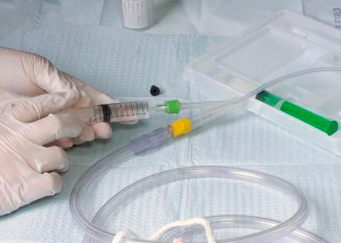 Foley catheter Stock Photos