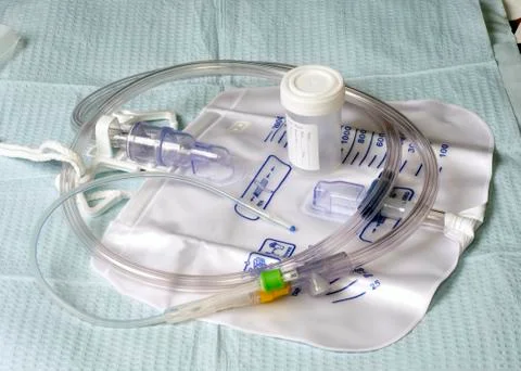 Foley catheter Stock Photos