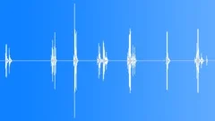 Foley Drops Various Wood Bar Drop Series Impact Styrofoam Surface Bounces Rattl Sound Effect