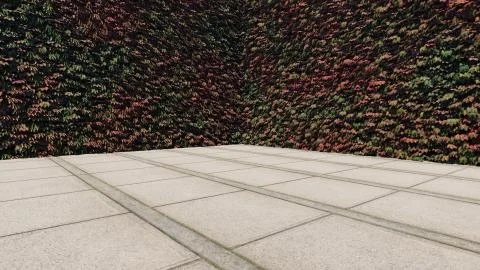 Foliage Background Stock Illustration