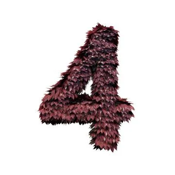 Foliage Number 4 Stock Illustration