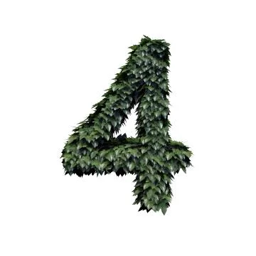 Foliage Number 4 Stock Illustration