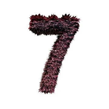 Foliage Number 7 Stock Illustration