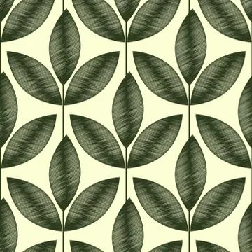 Foliage pattern Stock Illustration