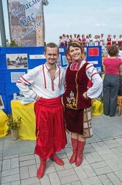Folk artists Foto stock