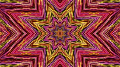 Folk background/ Kaleido. Looped 스톡 동영상 67632832