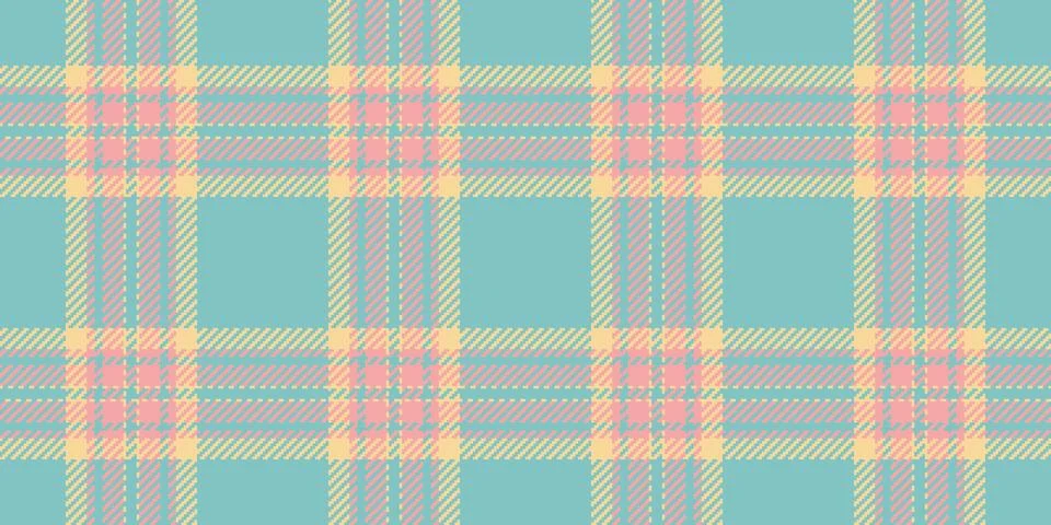 Folk fabric texture pattern, summer vector background seamless. Trend texti.. Stock Illustration