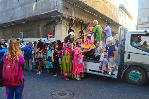 Folk festivities Stock Photos