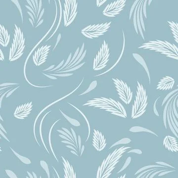 Folk flowers pattern Floral surface design Seamless pattern Stock Illustration