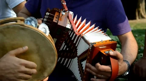 Folk music Video stock 7756264