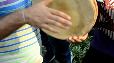 Folk music Video stock 7756269