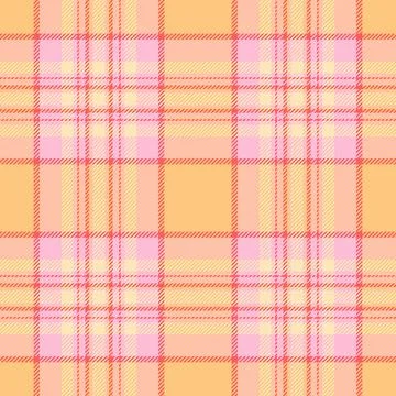 Folk pattern texture fabric, patterned plaid tartan textile. Smooth vector .. Stock Illustration