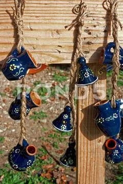 Folk pottery 16 Stock Photos
