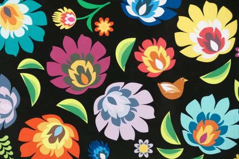 Folk style decoration Stock Illustration