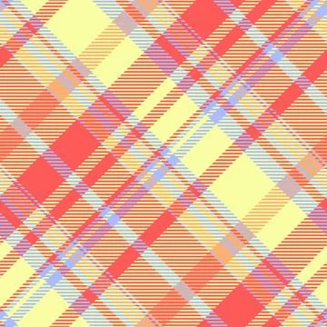 Folk texture vector check, kind fabric textile pattern. Template seamless p.. Illustrazione stock