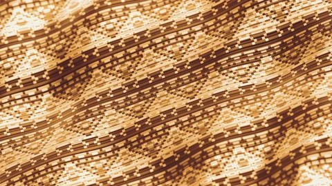 Folklore ornament Stock Footage 174920548