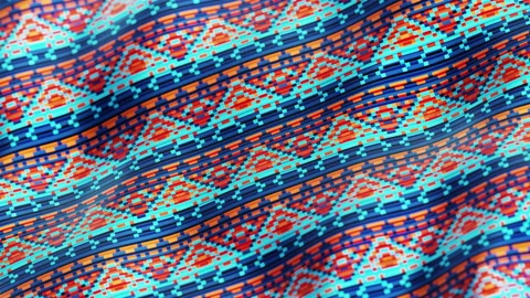 Folklore ornament Stock Footage 174920562