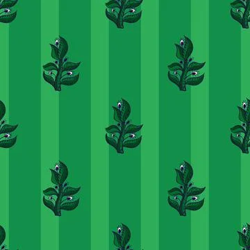 Folks flower seamless pattern. Ethnic floral motif background. Stock Illustration