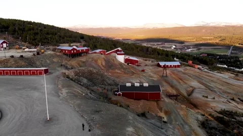 Folldal mine Video stock 132107878