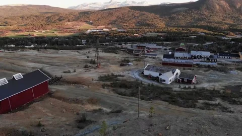 Folldal mine Video stock 132107917
