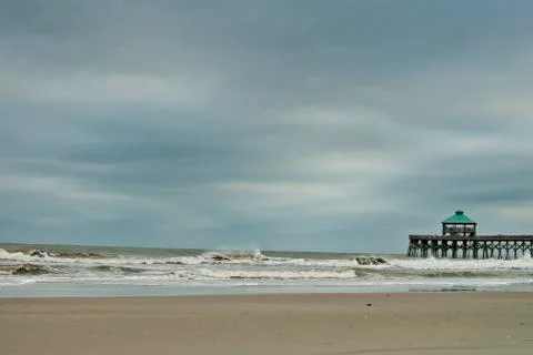 Folley beach Foto stock