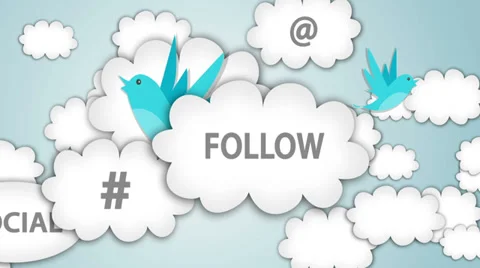 Follow, Like, And Join Us ! Stock-Footage 29677647