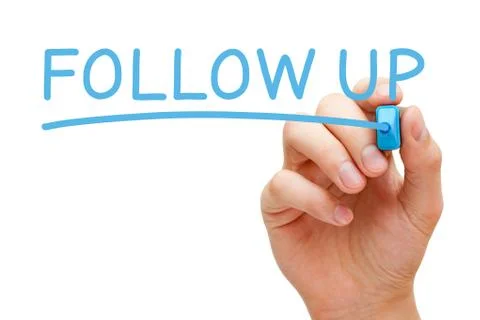 Follow Up Blue Marker Photos