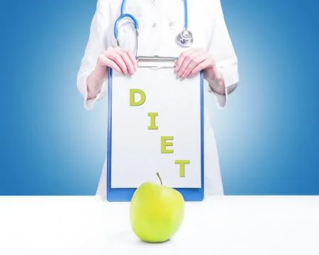 Follow the diet Stock Photos