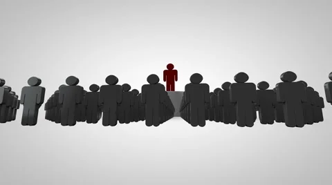 Follow The Leader Pull Back Stock Footage 57750570