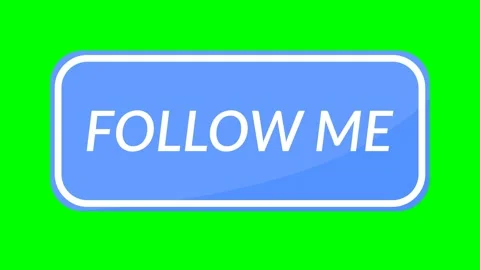 Follow me text Vídeo Stock 335576726