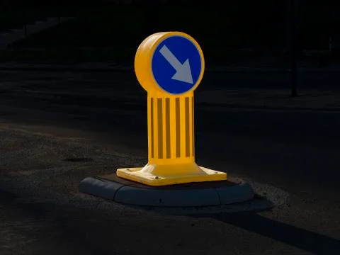 Follow the right direction please Stock Photos