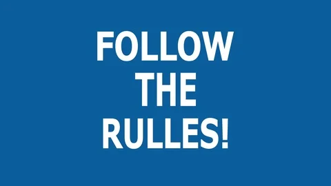 Follow the rules! Business development concept. Stock Footage 120034892