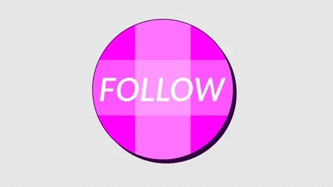 Follow text Vídeo Stock 335539654