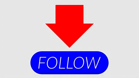 Follow text Vídeo Stock 335539686