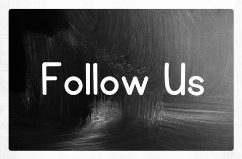 Follow us Stock Photos