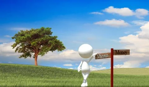 Follow your passion Stock Illustration