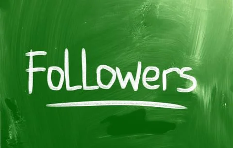 Followers Illustrazione stock