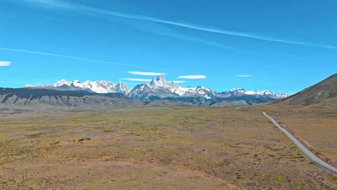 Following the Andes. Video stock 297407599