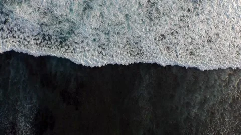 Following a breaking wave Stock Footage 61951397