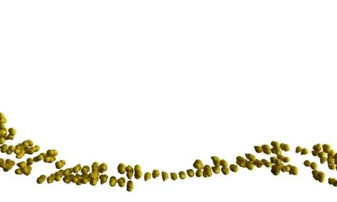 Following Pear White Backround Stock Illustration